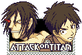 Attack on Titan stamp by SolusNox