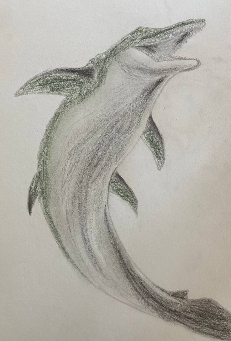 Draw Mosasaurus Jurassic World Rebirth Mosasaurus by WexTheEnderman on DeviantArt