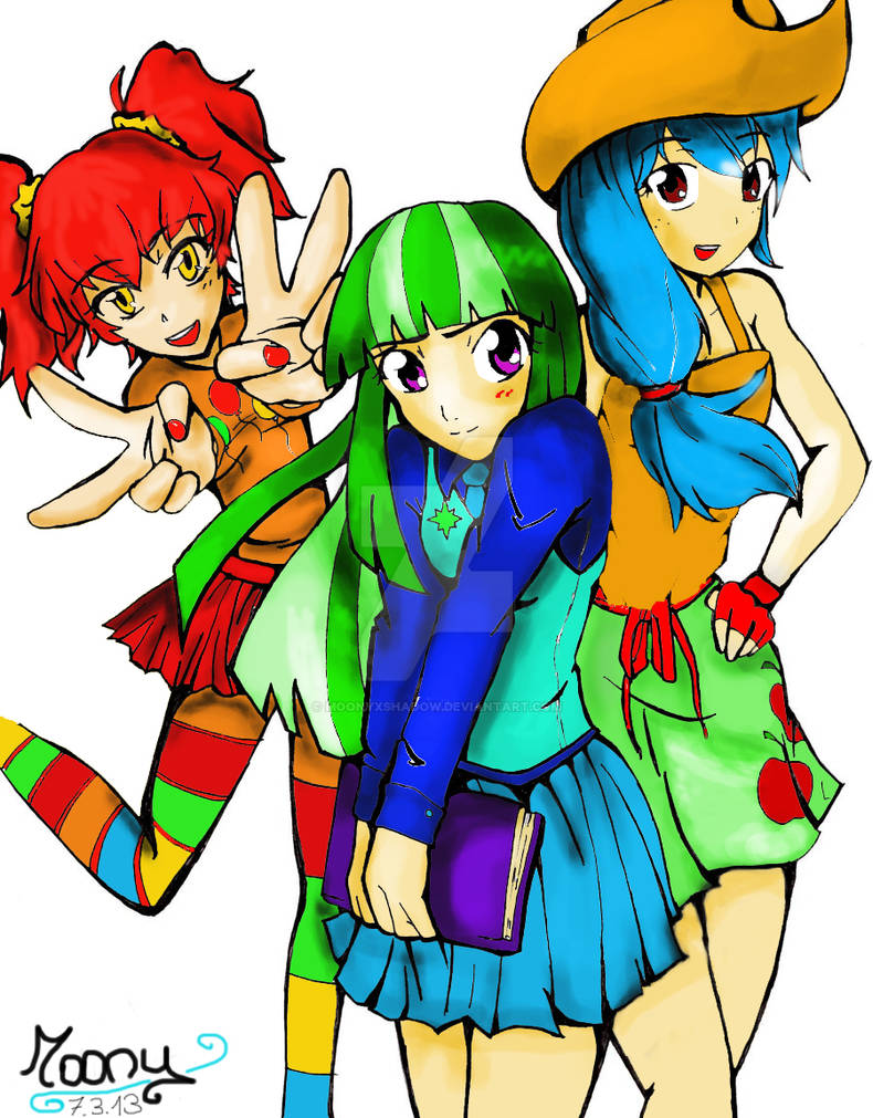 Mlp Blue Raspberry Human Deviantart MLP Human by moonyxshadow on DeviantArt