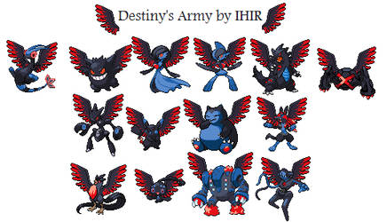 Pokemon sprites -destinys army
