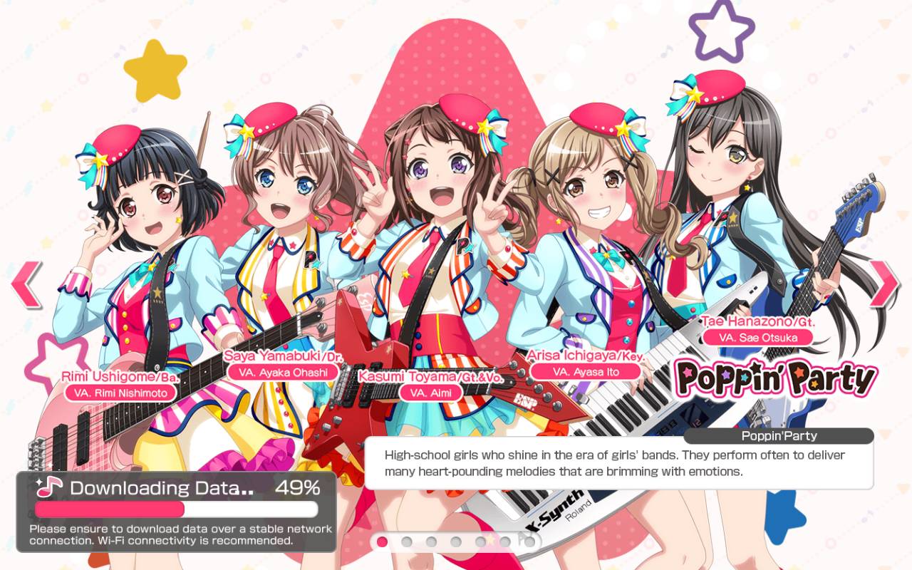Card Sleeves Poppin' Party Vol. 3426 Bang Dream! Girls Band Party