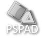 PSpad lucid white icon