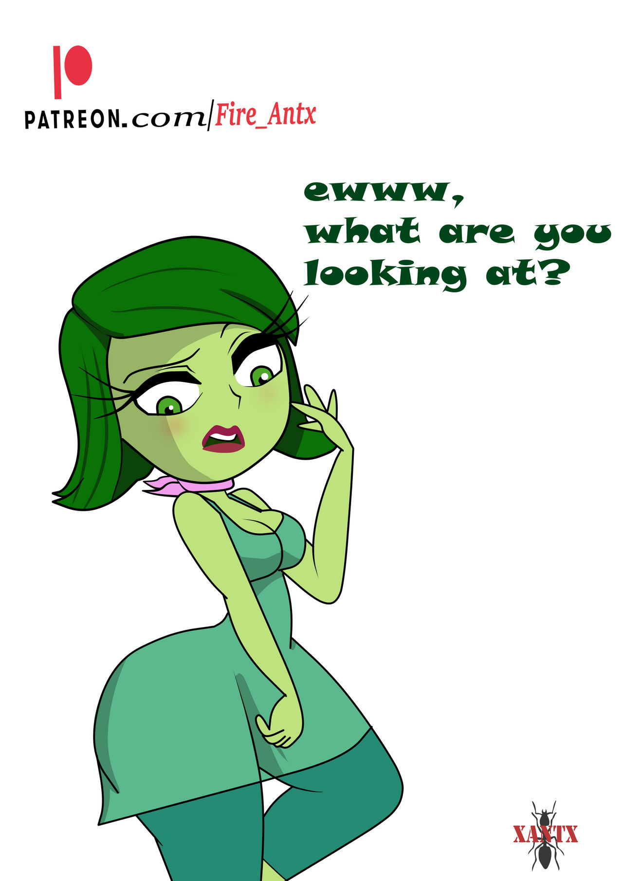 Disgust Inflation Deviantart Disgust inside out by xAntx0 on DeviantArt