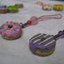 donut phone charms