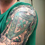 Half Sleeve Arm Tattoo