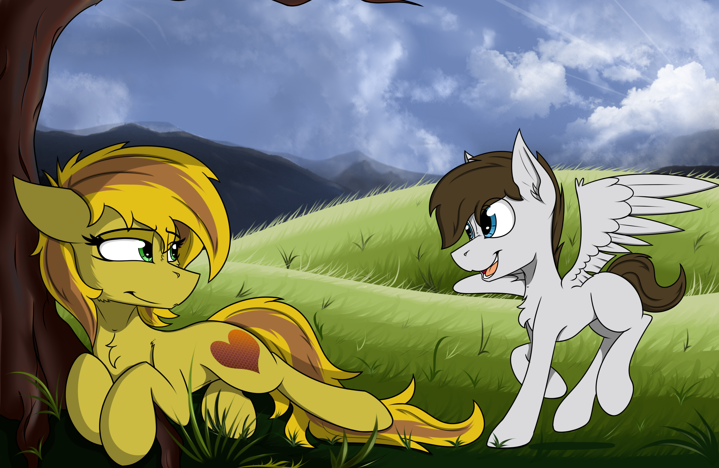 When the Light Breaks Through by DangerCloseArt