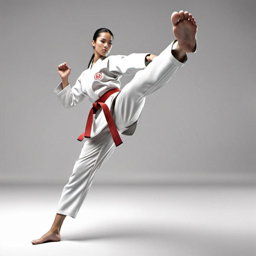 DreamUp Creation Karate Kick