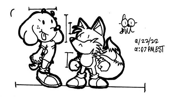 Glen and Tails (Alternate Style)