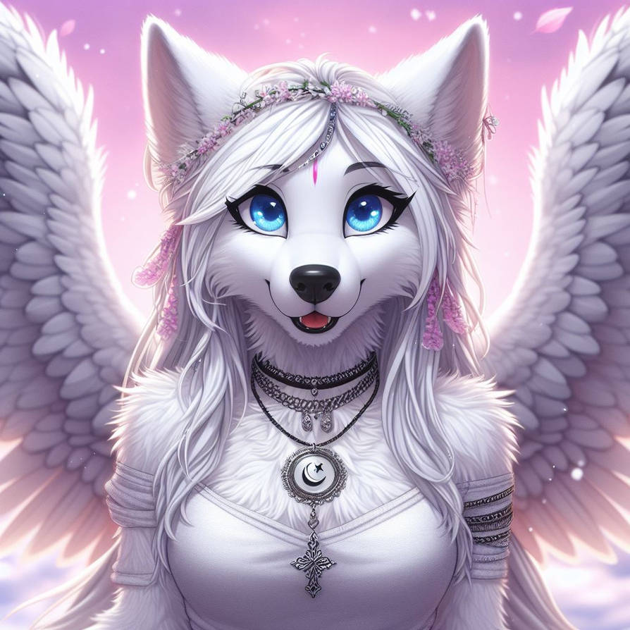Angel Furry by rtxrkibi on DeviantArt