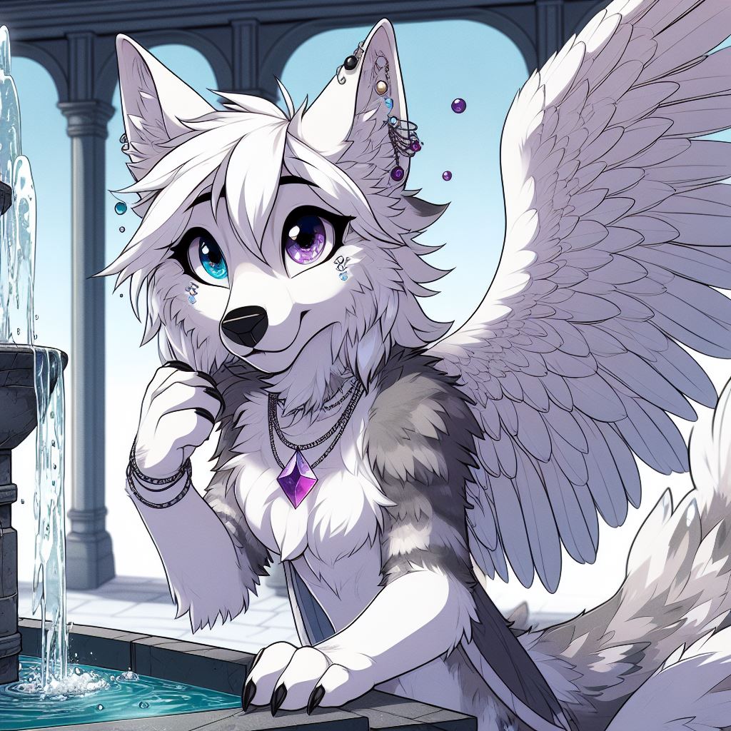 A female furry wolf by rtxrkibi on DeviantArt