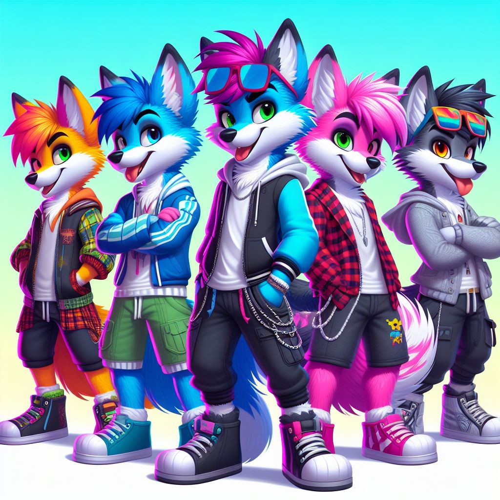 Deviantart Furry Racing Disney character style colorful 3D wolf Furries by rtxrkibi on DeviantArt