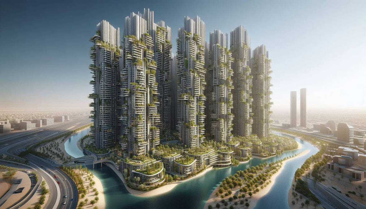 135-unit skyscraper apartment building rising from by rtxrkibi on ...