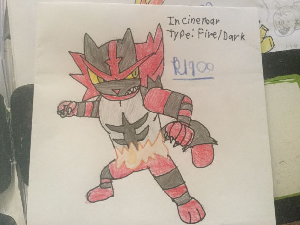 Pink Ink Incineroar Incineroar by Romeo1900 on DeviantArt