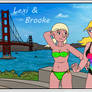 Lexi and Brooke Swimsuit Special pin-up