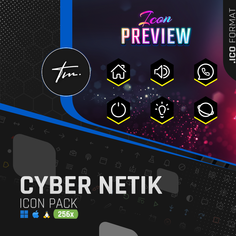 Netik Cyber Netik Icon Pack by ThematicMarket on DeviantArt