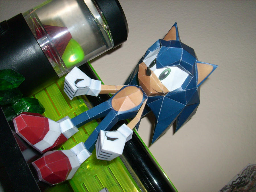 Sonic Papercraft By Trebory6 On Deviantart