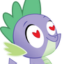 Heart-eyed Spike!