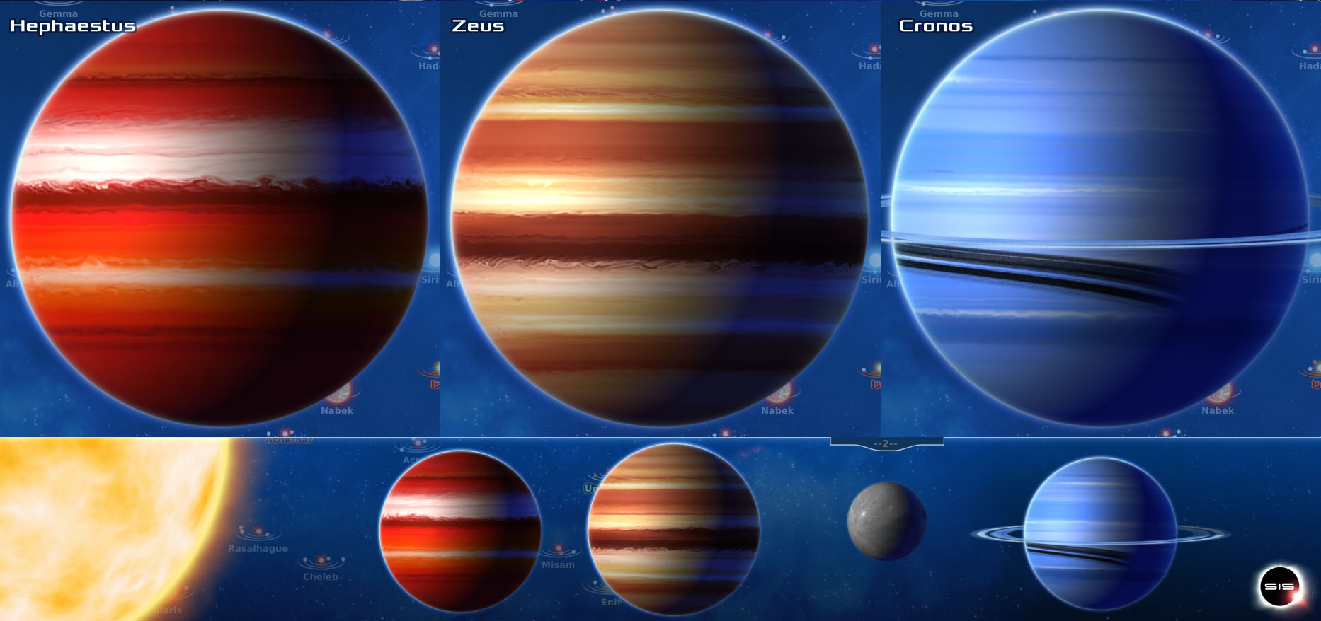 Stars in Shadow: Gas Giants