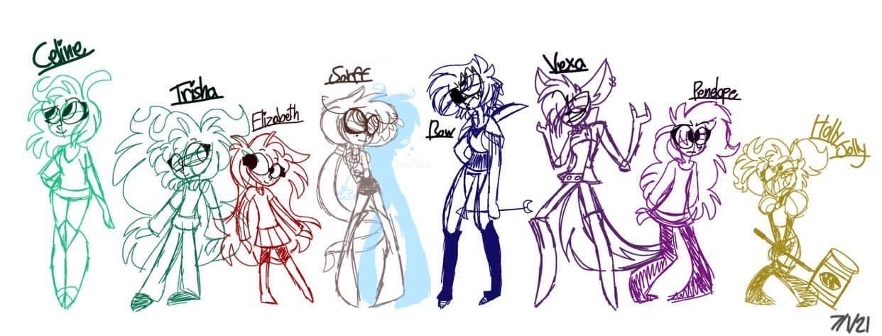 Oc Characters: Part 1 by JazzyRazzy14 on DeviantArt