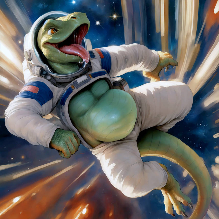 Lizard Spaceman space lizard by AivorDragon on DeviantArt