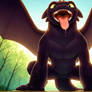 looming night fury