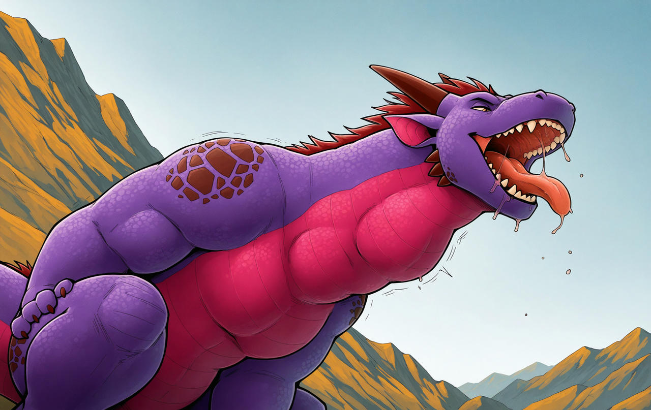 Dragon Gulp gulp by AivorDragon on DeviantArt