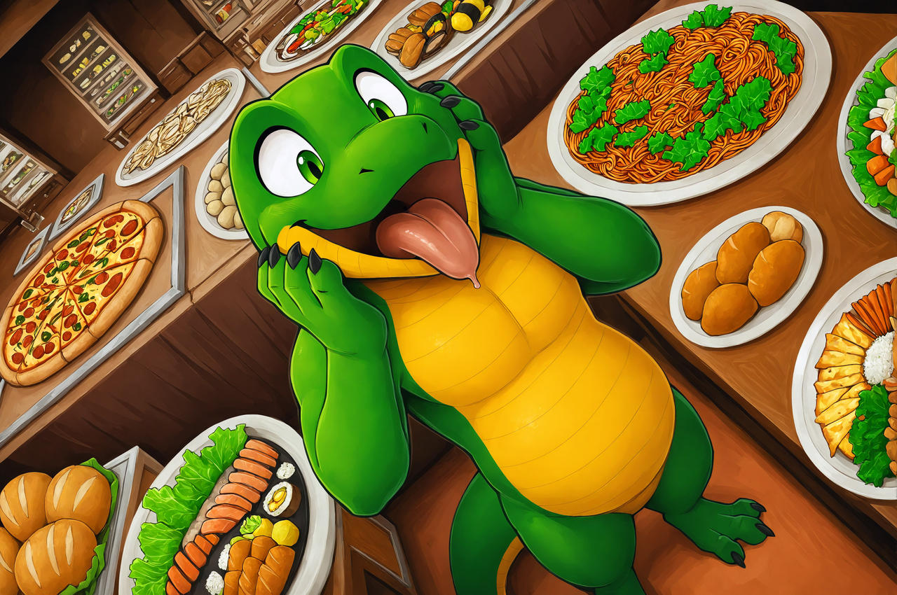 Deviantart Buffet buffet lizard by AivorDragon on DeviantArt