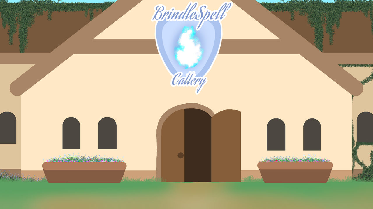 Outside BrindleSpell Shop/Office Building