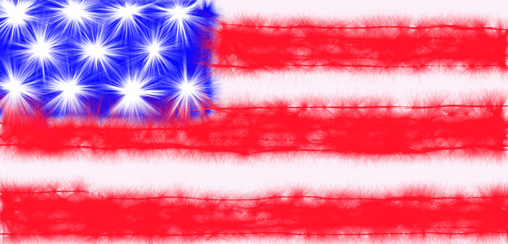 Usa Flag Art by alevolb718 on DeviantArt