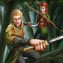 Legolas and Tauriel