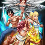 Fairy Tail Fan Art - Team Natsu