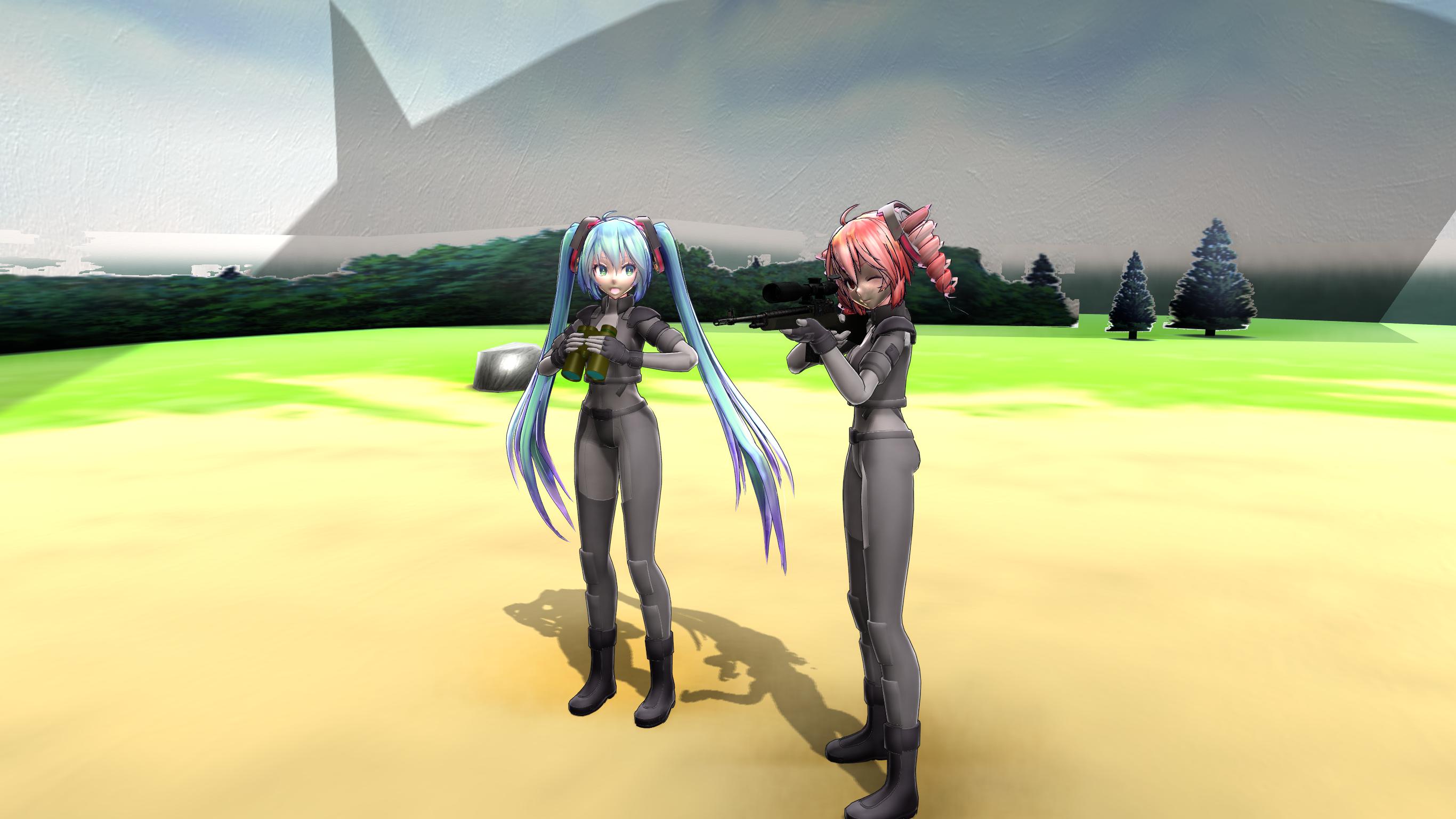 MMD Shooting Training by johneugene on DeviantArt