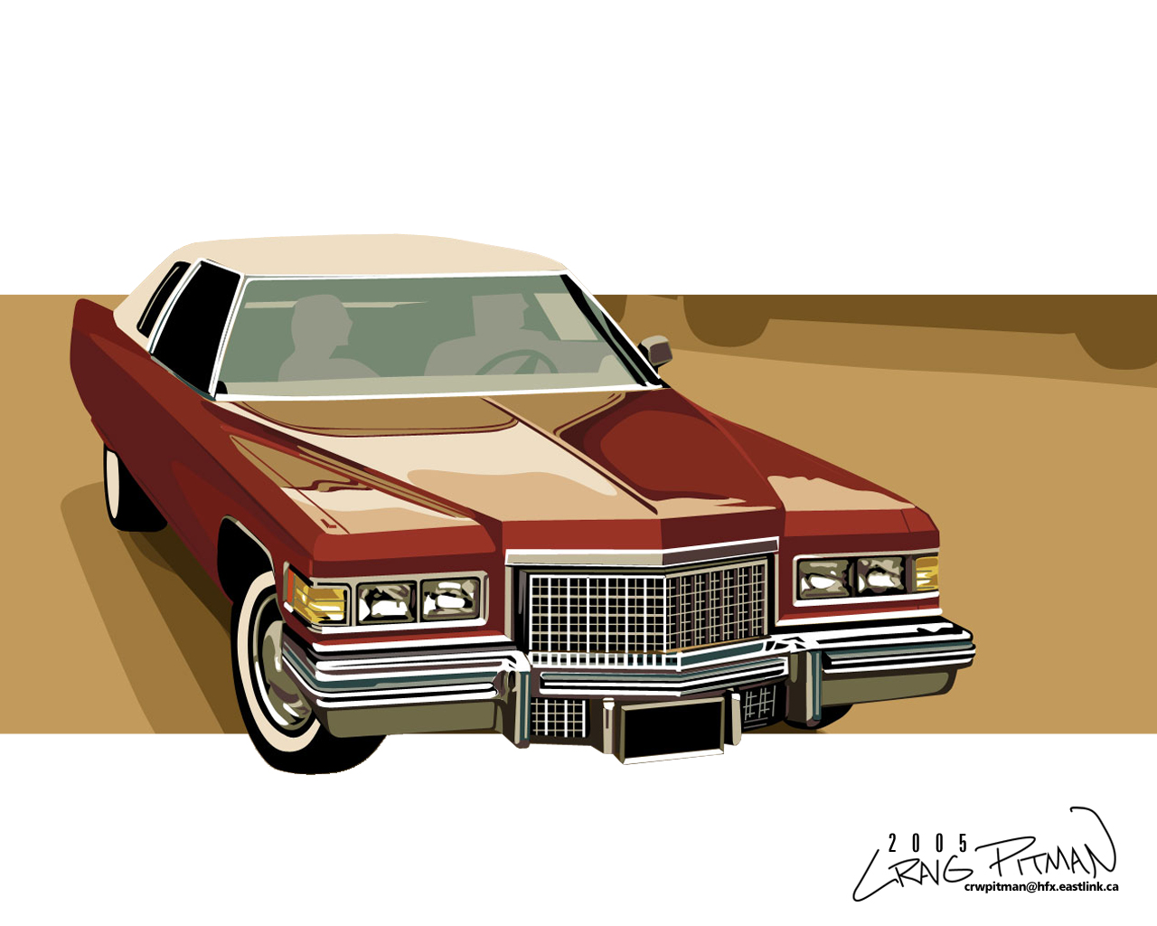 1970's Cadillac Wallpaper