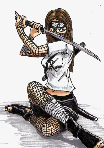 Aona, of the Gaioh Ninja Clan