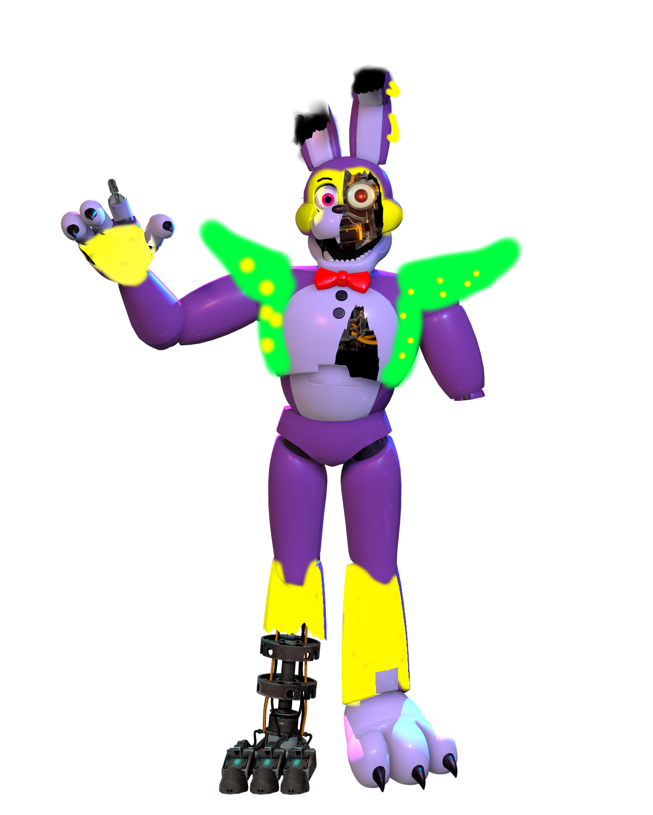 Glam rock Bonnie sketch by ghosty86 on DeviantArt