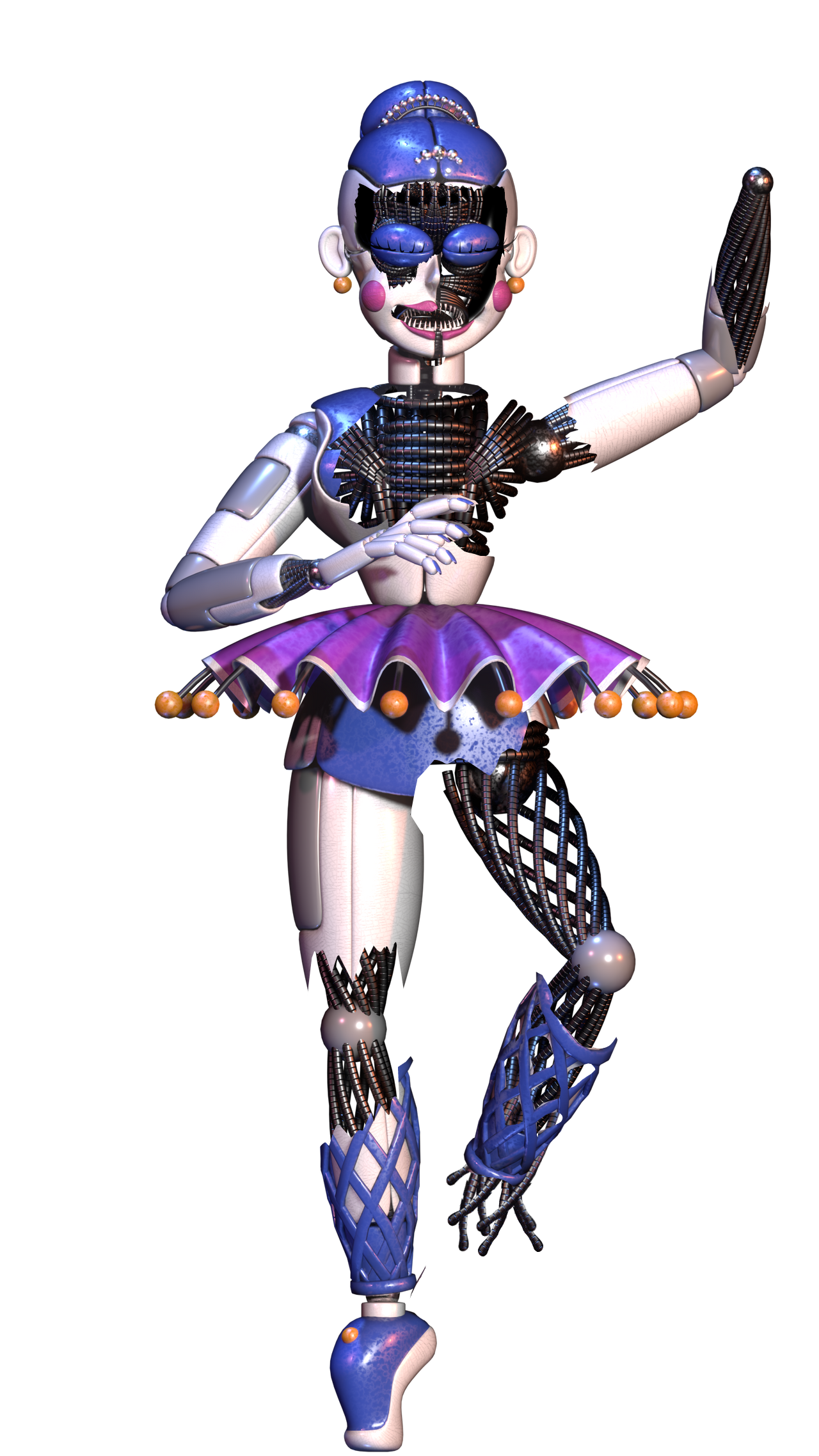 Withered Ballora by JoshsGames on DeviantArt