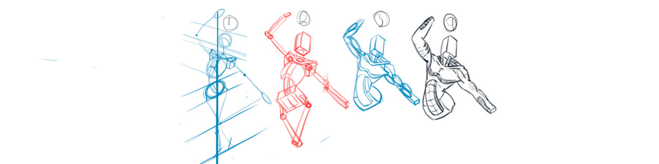 Constructive Figure Figure draw and Constructive anatomy practice. by TheOdra on DeviantArt