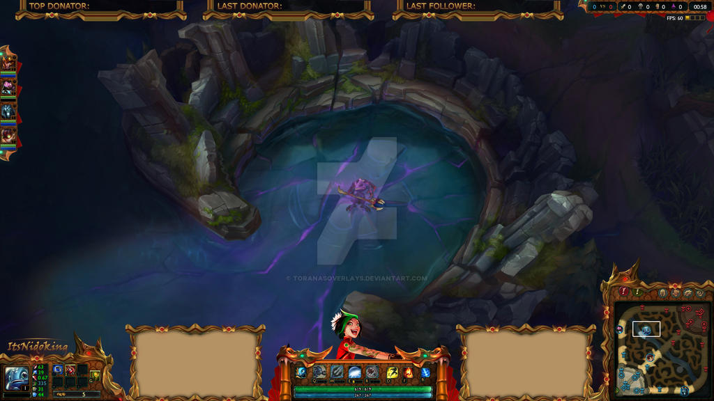 League of Legends Firecracker Jinx Overlay