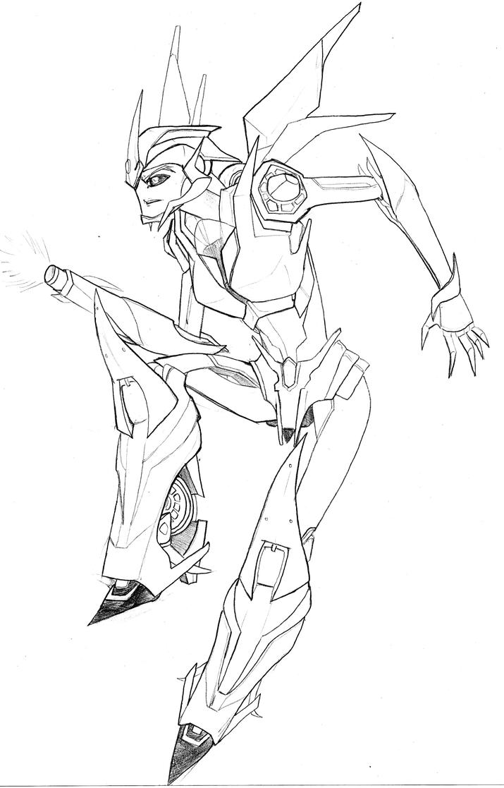 Раскраска трансформеры Арси