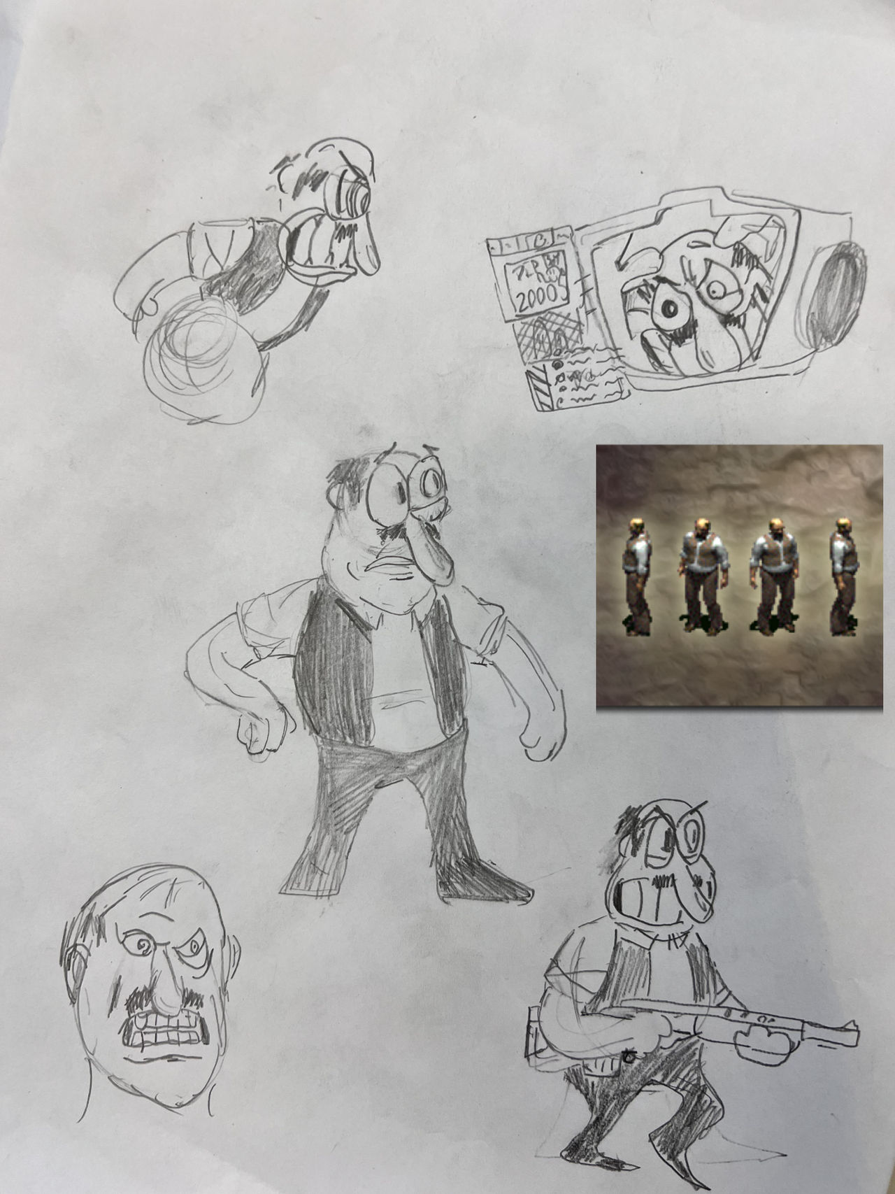 Vic Fallout Vic from Fallout 2 if he were in Pizza Tower by Iamreaperman on DeviantArt