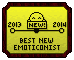 Emote Awards 2013 - Best New Emoticonist by Waluigi-Prower