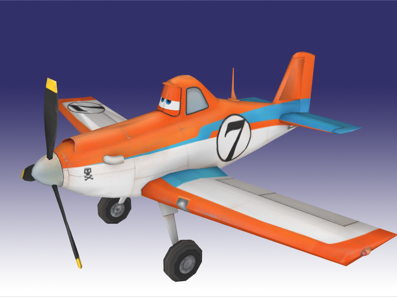 Racer top dusty crophopper