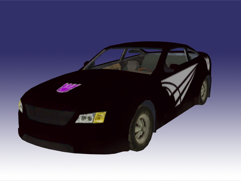 Transformers The Game - Decepticon Car