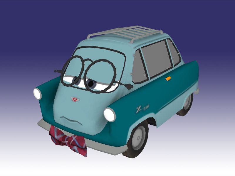 Cars 2 Vg Young Prof Z By Naruhinafanatic On Deviantart