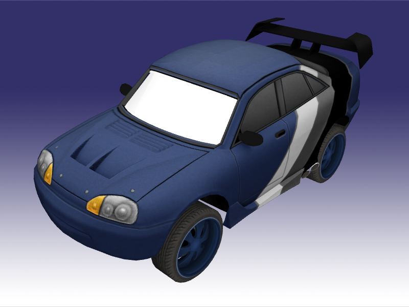 Cars Race-O-Rama NDS - Ninja Car by NaruHinaFanatic on DeviantArt