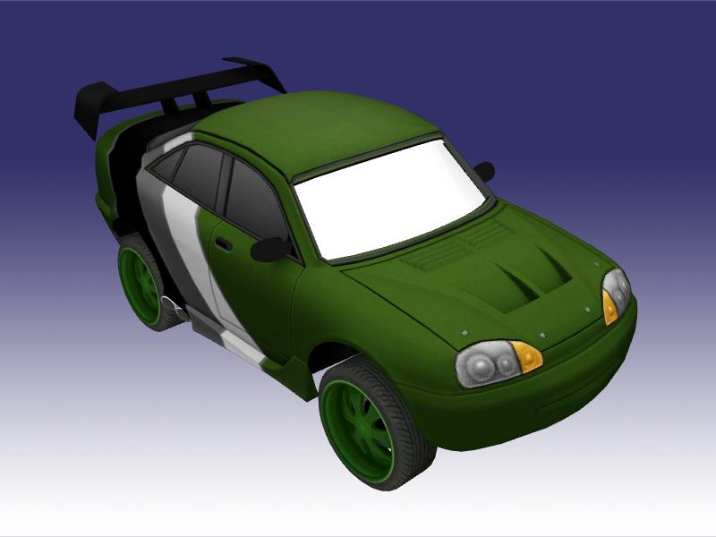 Cars Race-O-Rama NDS - Chick Student 2 by NaruHinaFanatic on