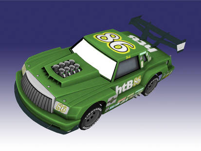 Cars Race-O-Rama NDS - Ninja Car by NaruHinaFanatic on DeviantArt