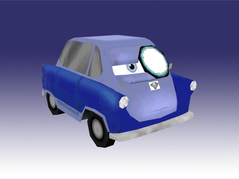 Cars 2 professor on sale