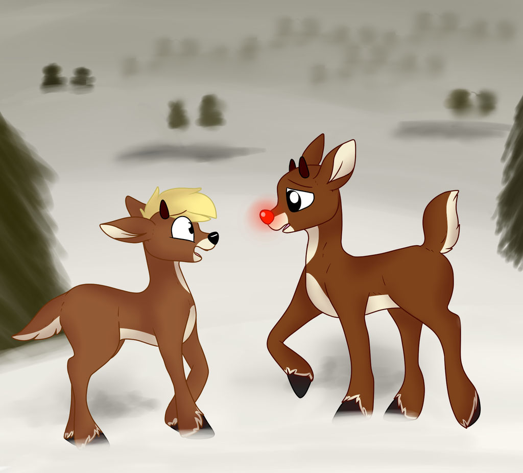 Rudolph Redraw by SmolFennec on DeviantArt