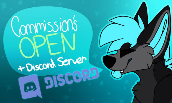 CHEAP COMMISSIONS + DISCORD SERVER